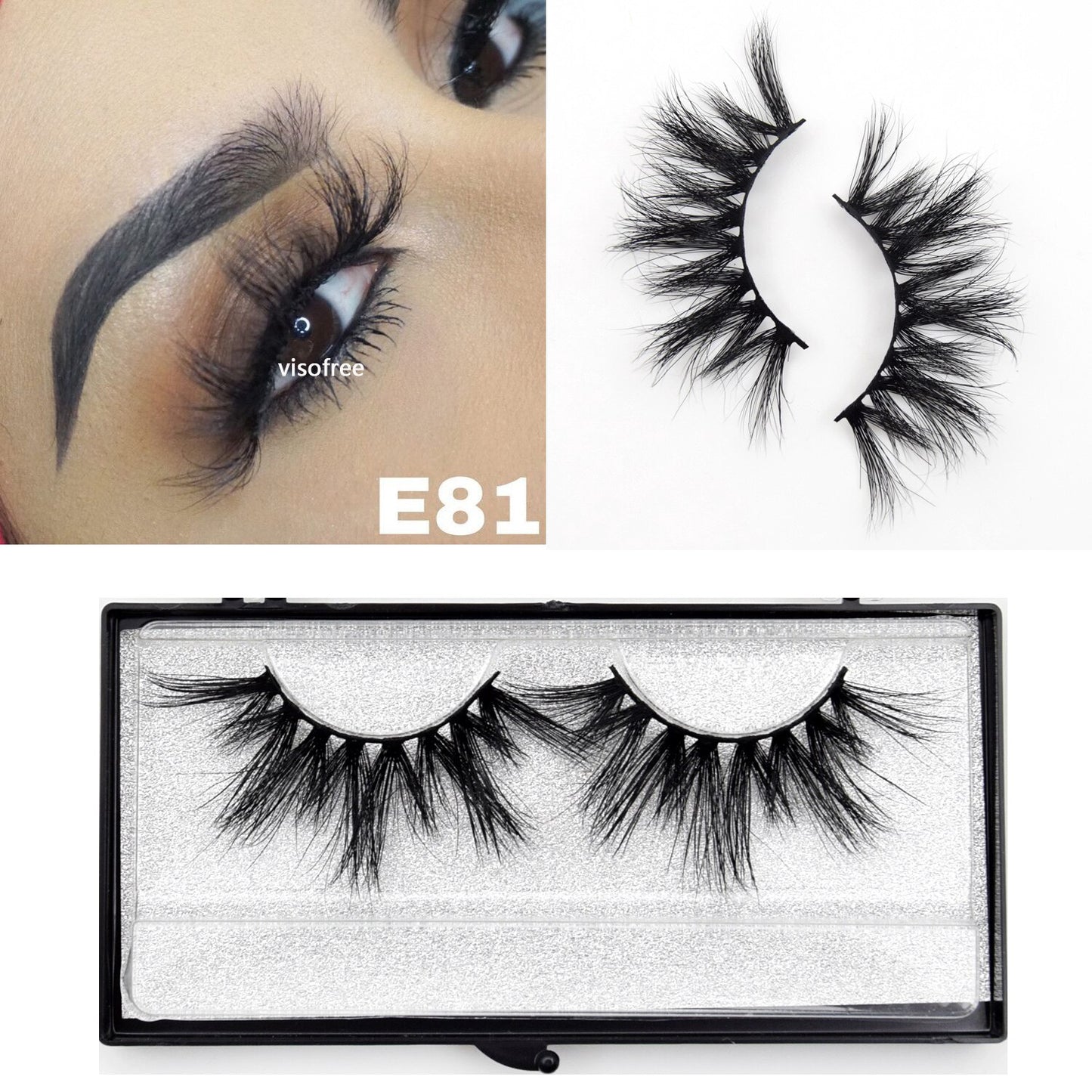 25mm lashes 3D mink eyelashes cruelty free mink lashes handmade crisscross dramatic eyelashes