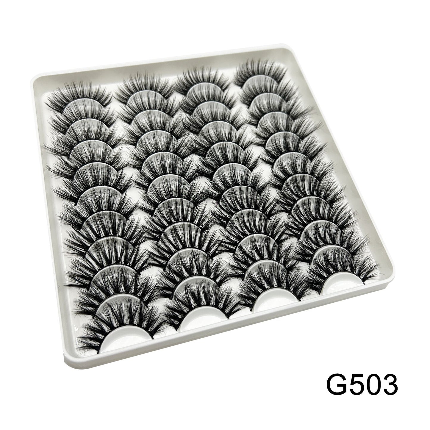 20Pairs fake eyelashes Lashes nagaraku mink lashes False bright lashes fadvan y Eyelashes extensions of cils eyelashes