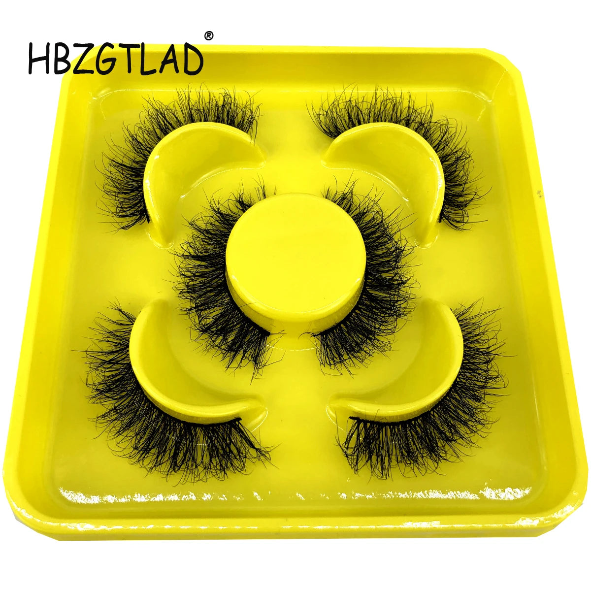 3 Pairs 3D Faux Mink Lashes Fluffy Soft Full Thick Wispy Natural short False Eyelashes Curly lashes furry eyelashes