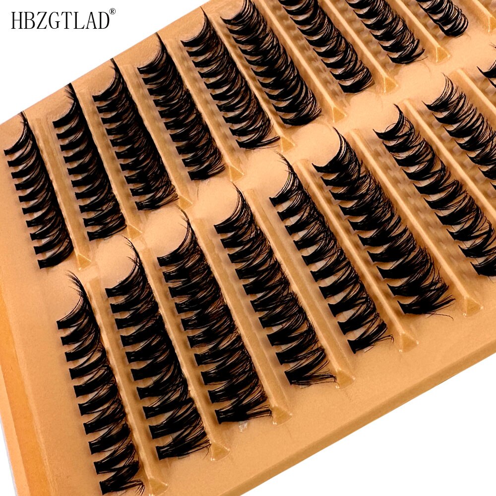 30D/40D Mink Eyelashes 60/200 Bundles Natural Eyelash extension 3D Russia Individual Eyelash Cluster Lashes Cilia