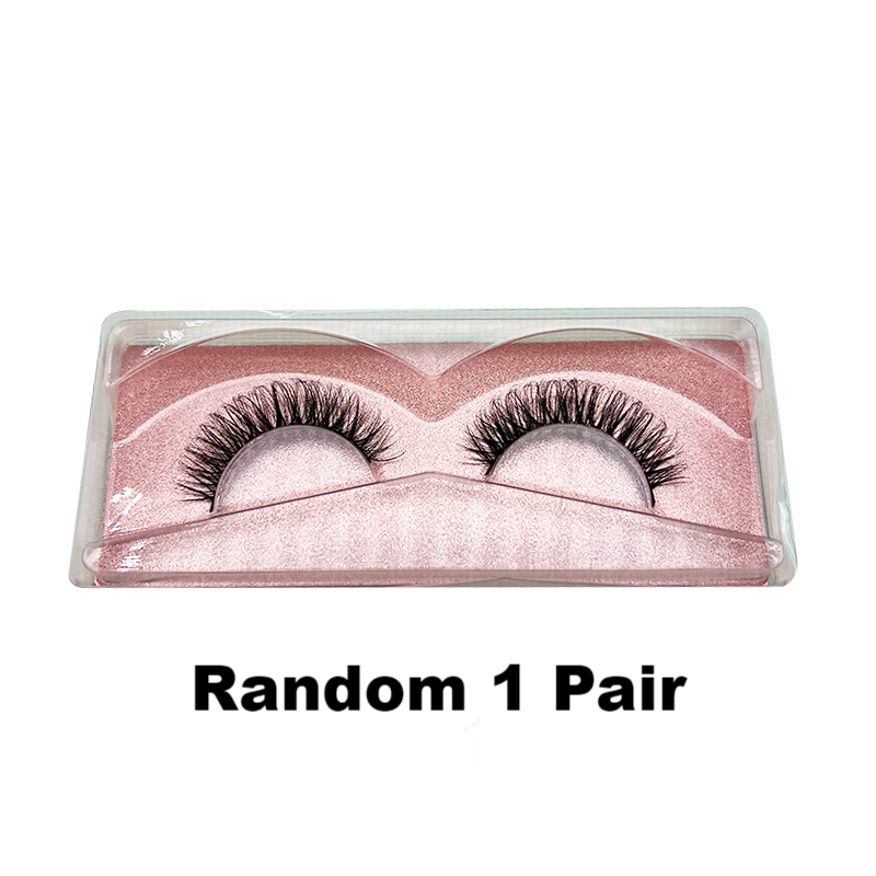 5/7/10 Pairs Eyelashes Manga Lashes Soft Natural False Eyelashes Long Fake Lash Hand Made Eyelash Extension