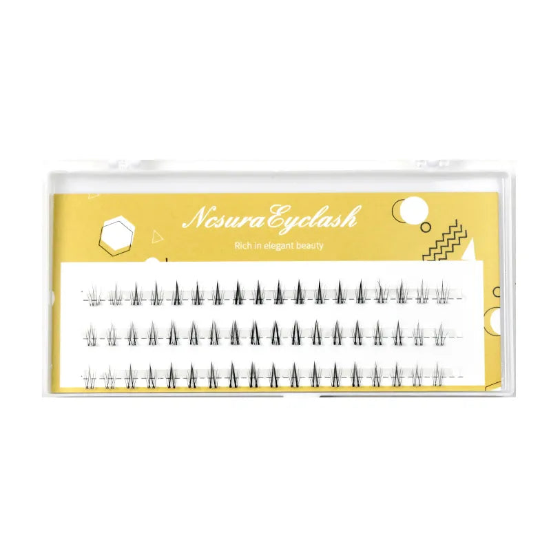 Fake Lashes 5-7mm Air Lower Eyelashes Fairy Segmented Natural Under Lashes Manga Bottom Lashes