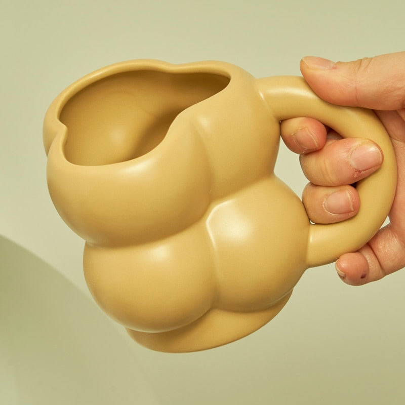 Korean Style Ceramic Mug Coffee Cups Home Office Tea Cup Coffee Cups Korean Mug Nordic Home drinkware Japan Mug