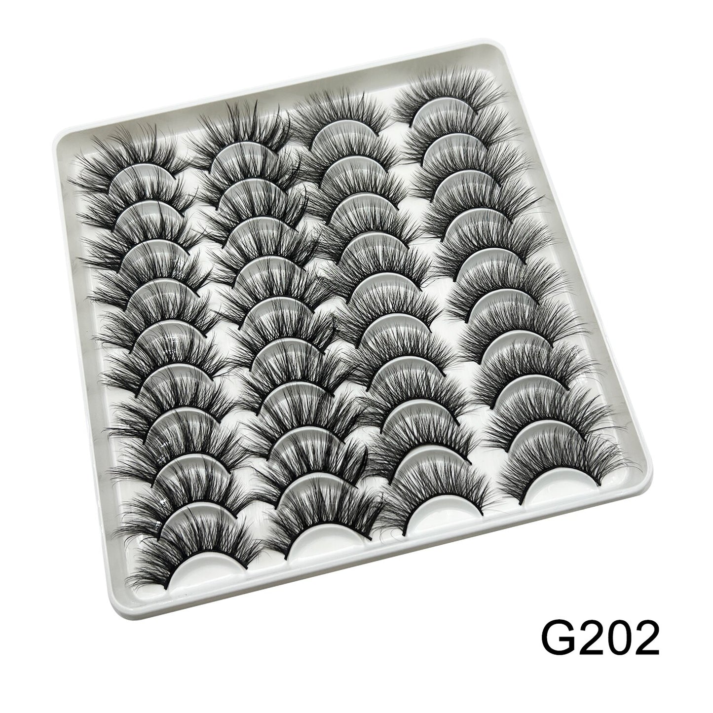20Pairs fake eyelashes Lashes nagaraku mink lashes False bright lashes fadvan y Eyelashes extensions of cils eyelashes
