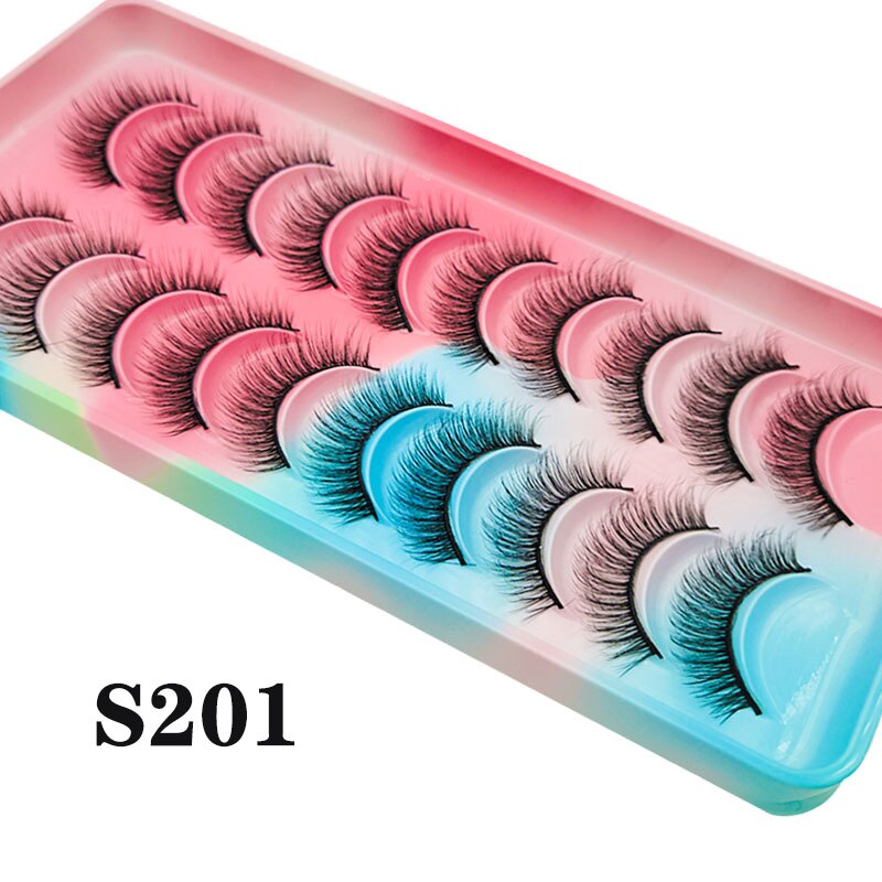 20Pairs fake eyelashes Lashes nagaraku mink lashes False bright lashes fadvan y Eyelashes extensions of cils eyelashes