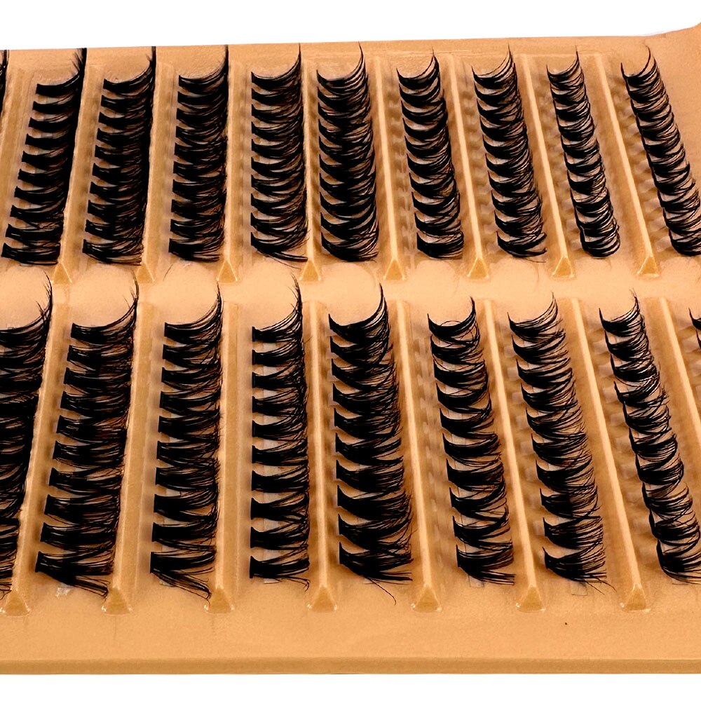 30D/40D Mink Eyelashes 60/200 Bundles Natural Eyelash extension 3D Russia Individual Eyelash Cluster Lashes Cilia