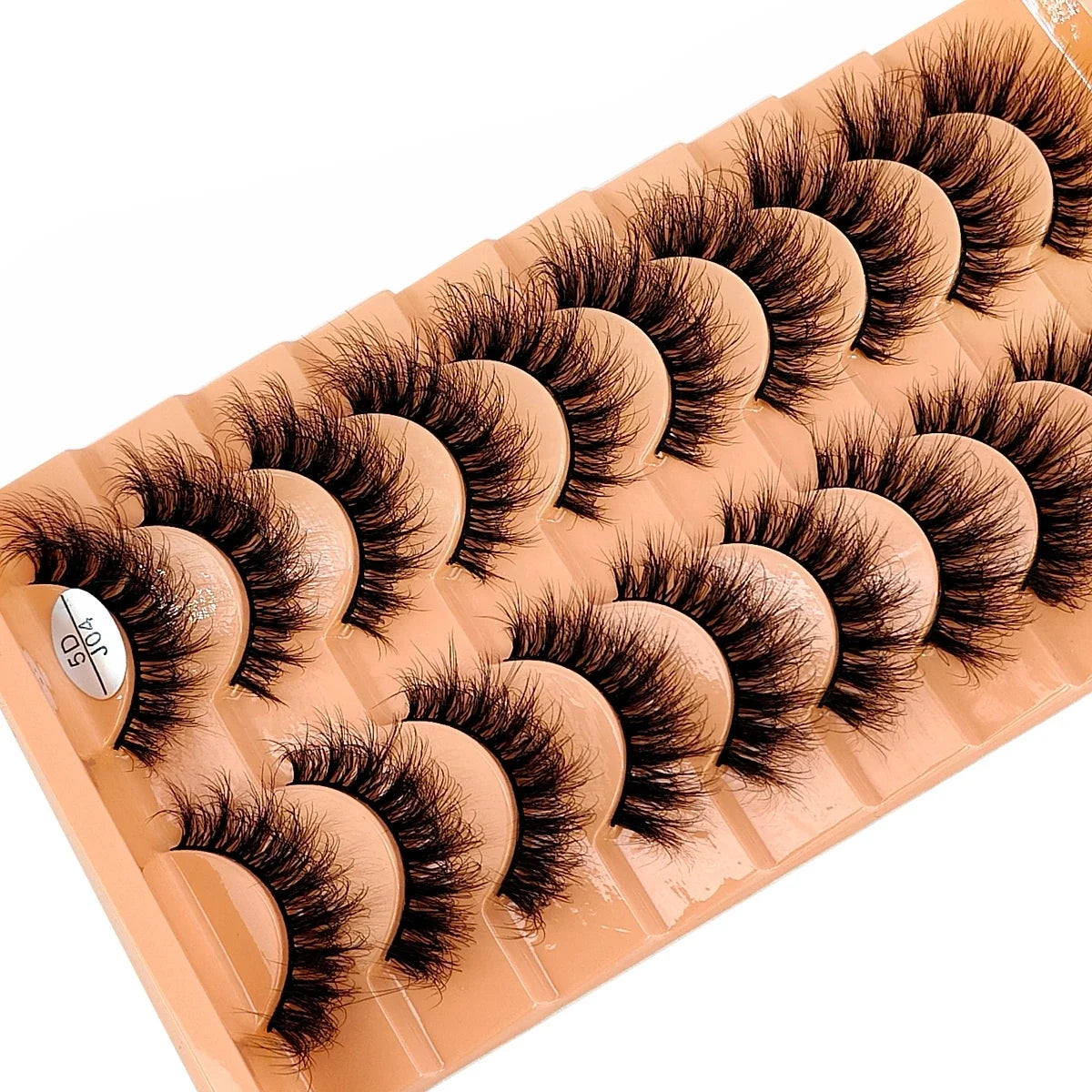10 Pairs Natural False Eyelashes Fake Lashes Long Makeup 3d Mink Lashes Extension Eyelash Mink Eyelashes