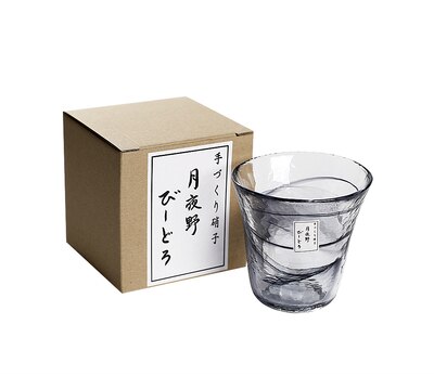 Japan Tsukiyeye Kobo Handmade Glass Smudge Hammered Glass Water Cup Wine Glass Tea Cup Red Wine Glass Vodka Artwork Sake Tumbler