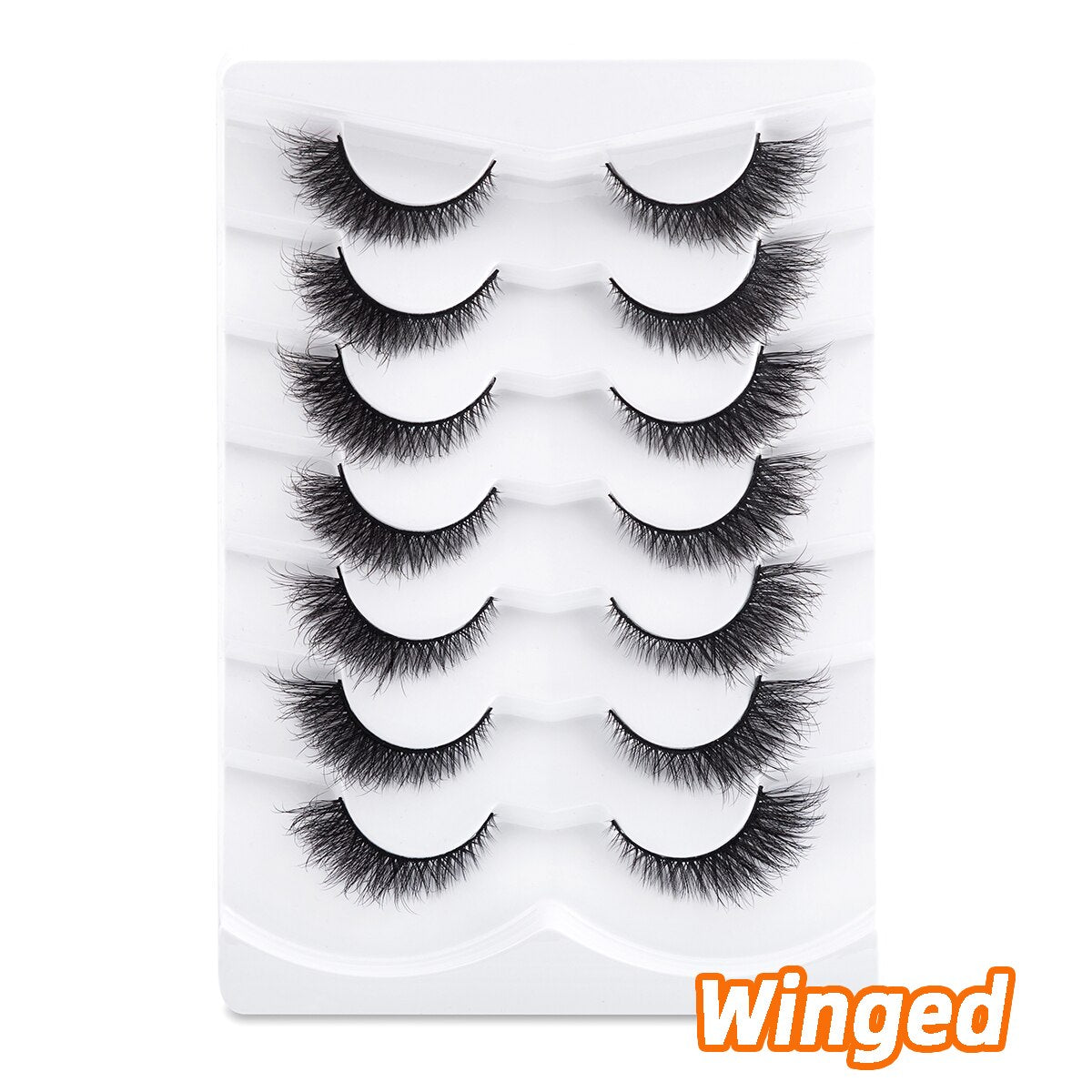Cat Eye Lashes Faux Mink Eyelashes Winged End Eye Elongated Eyelashes Fake Lashes Soft Natural long Full Strip Lashes