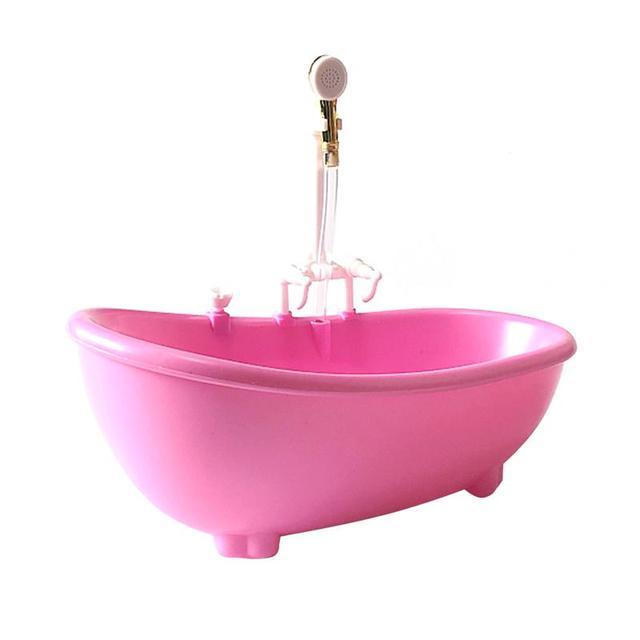 Creative Mini Bathtub Cocktail Cup Milkshake Cold Drink Beer Mug Electric Pump Spray Water Artistic Conception Food Container