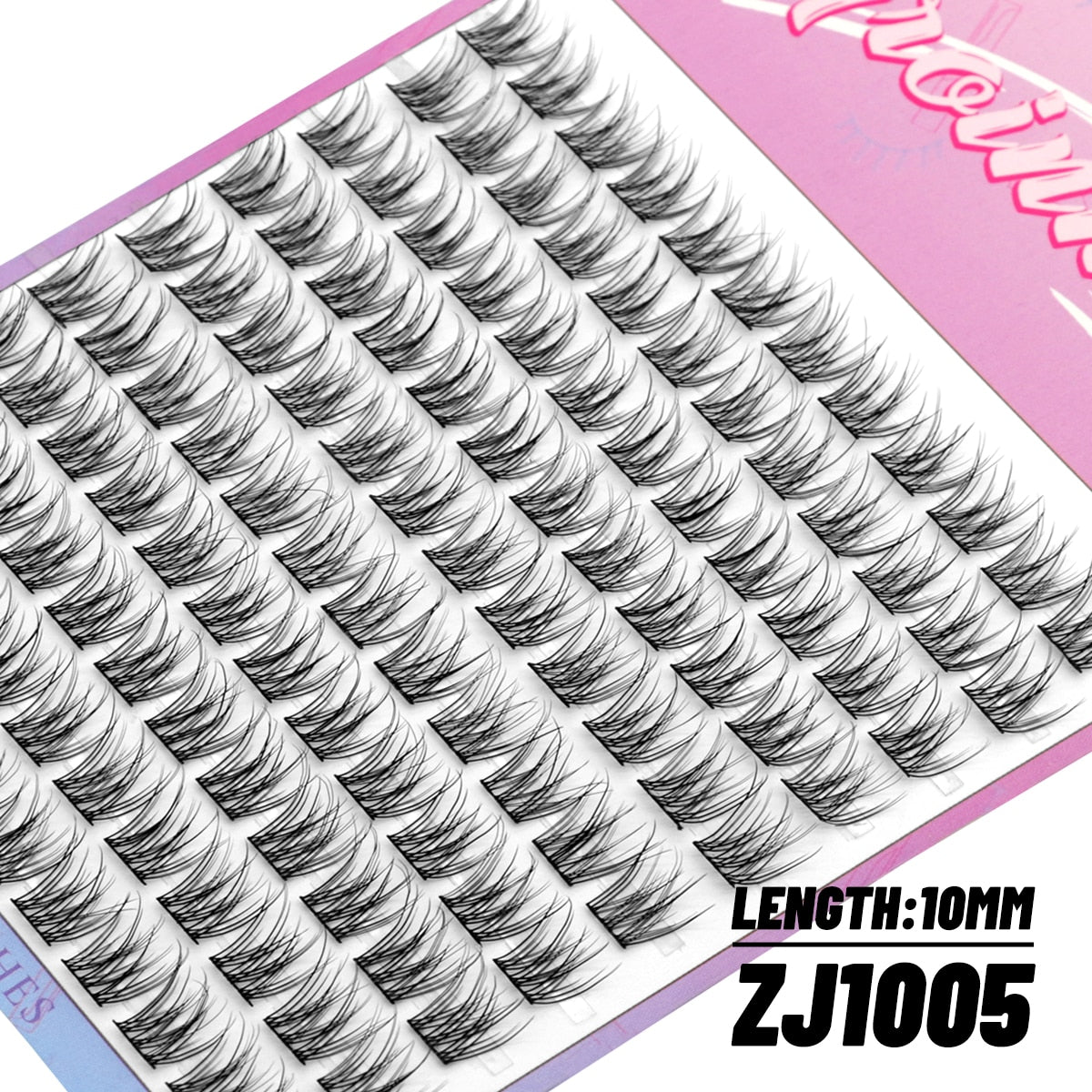 DIY Lashes 120 pcs Eyelash Extension C Curl Long Individual Lashes Mixed Tray Faux Mink Lash Clusters Extensions