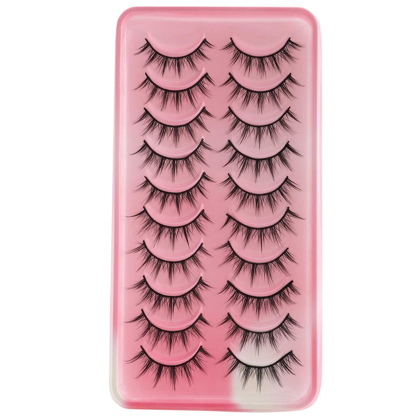 8 Pairs 3D Mink False Eyelashes Natural Wispy Fluffy Dramatic Volume Fake Lashes Extension Handmade Cruelty-free Eyelash