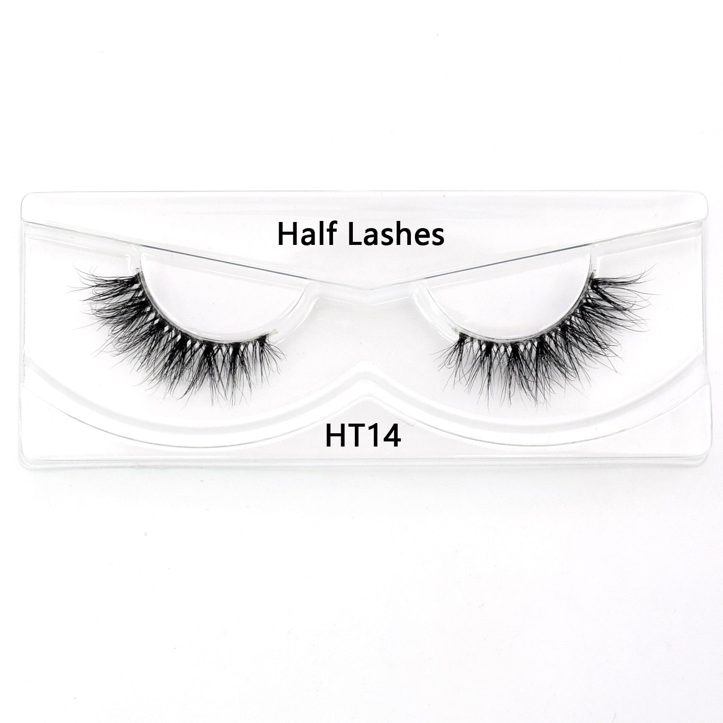 Mink Lashes 3D Eyelashes Invisible Band Natural Black False Eyelash Full Strip cilios posticos Reusable