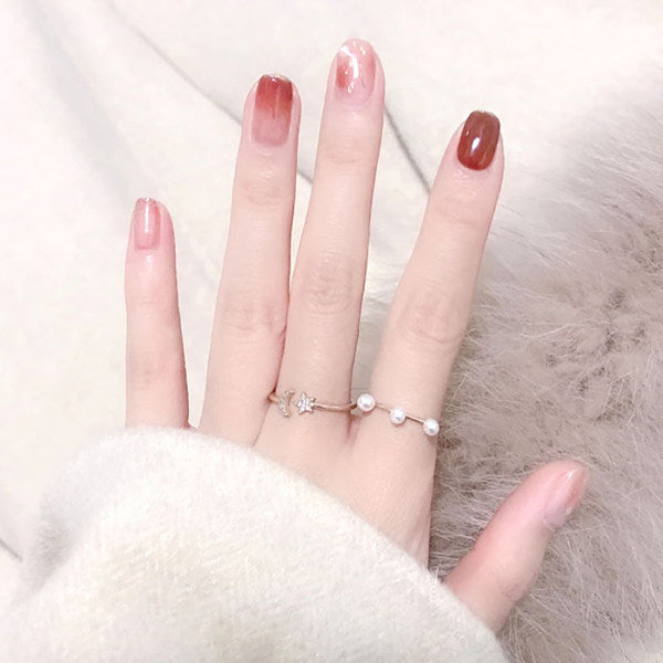 Ice Peach Pink Manicure Paste