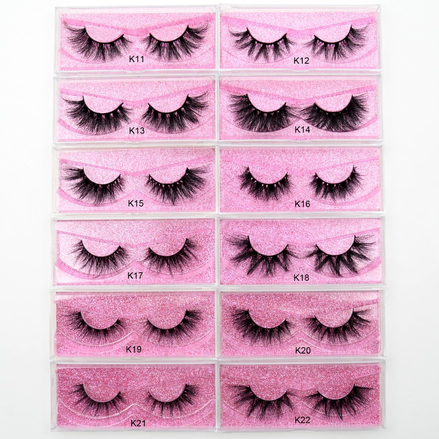 3D Mink Lashes natural handmade volume soft long eyelash extension