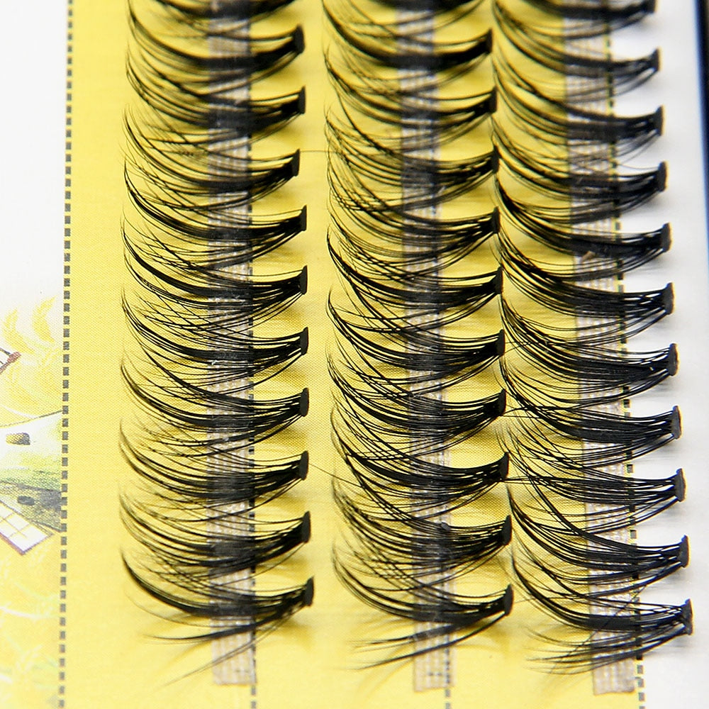 20D/30D Mink Super Cluster Eyelash Extension Natural 3D Volume Faux Individual Lashes