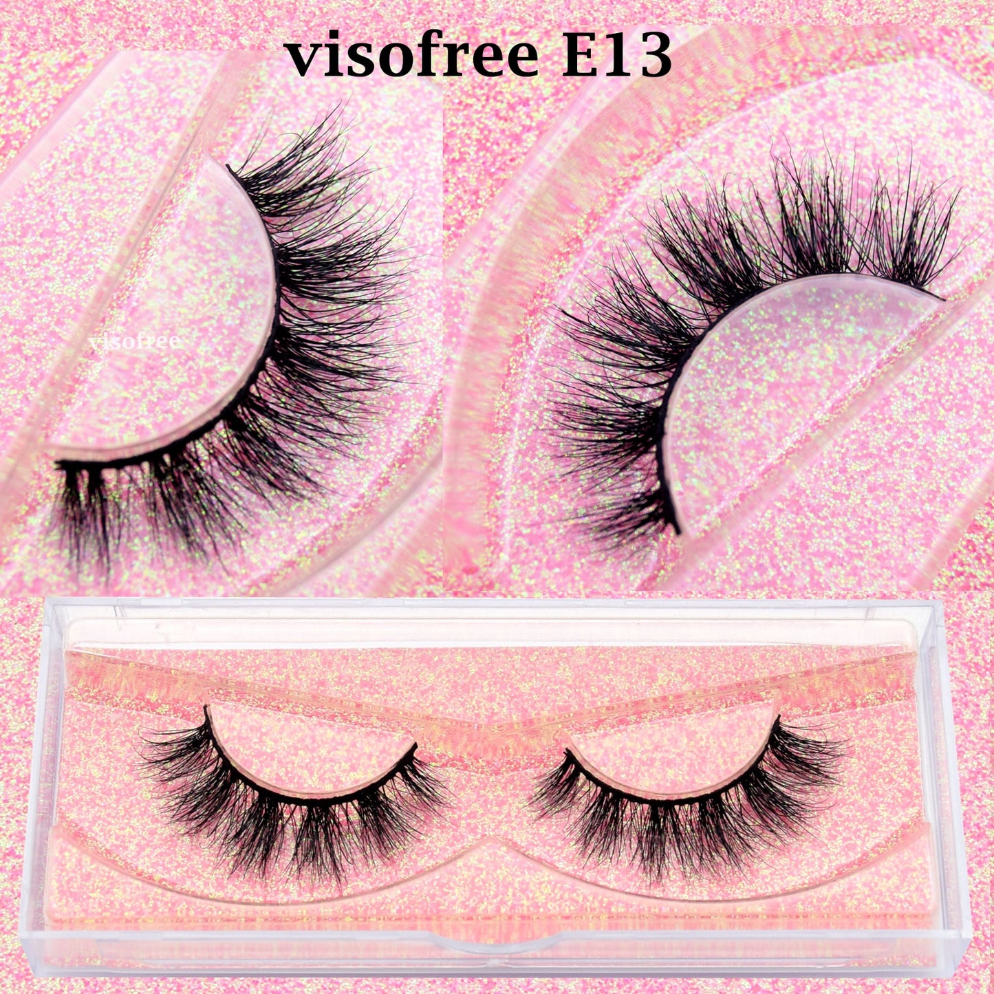3D Mink Lashes natural handmade volume soft long eyelash extension
