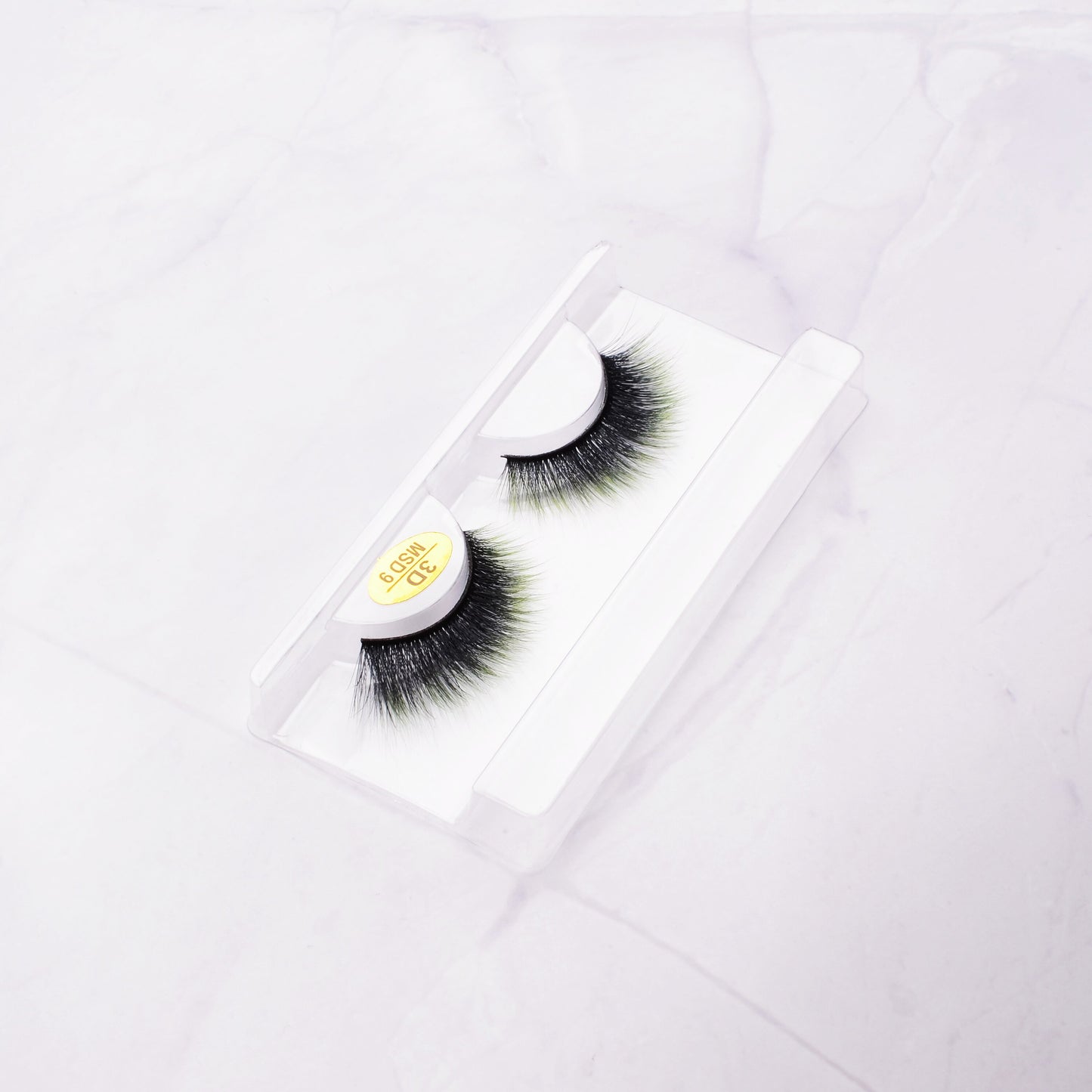 3D False Colored Eyelashes Natural Halloween Faux Mink Fluffy Soft Extension Cosplay Eyelash Colorful Eye Lashes