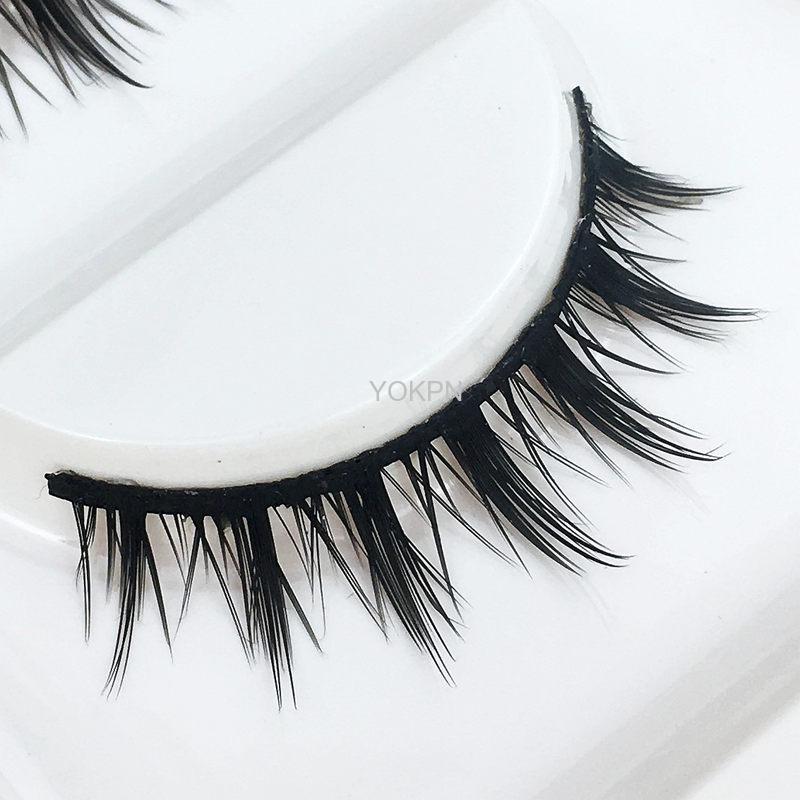 False Eyelashes Pointed Tail Cute Girl Barbie Makeup Without Makeup Fake Eyelashes Fairy Hair Short Cos Lashes