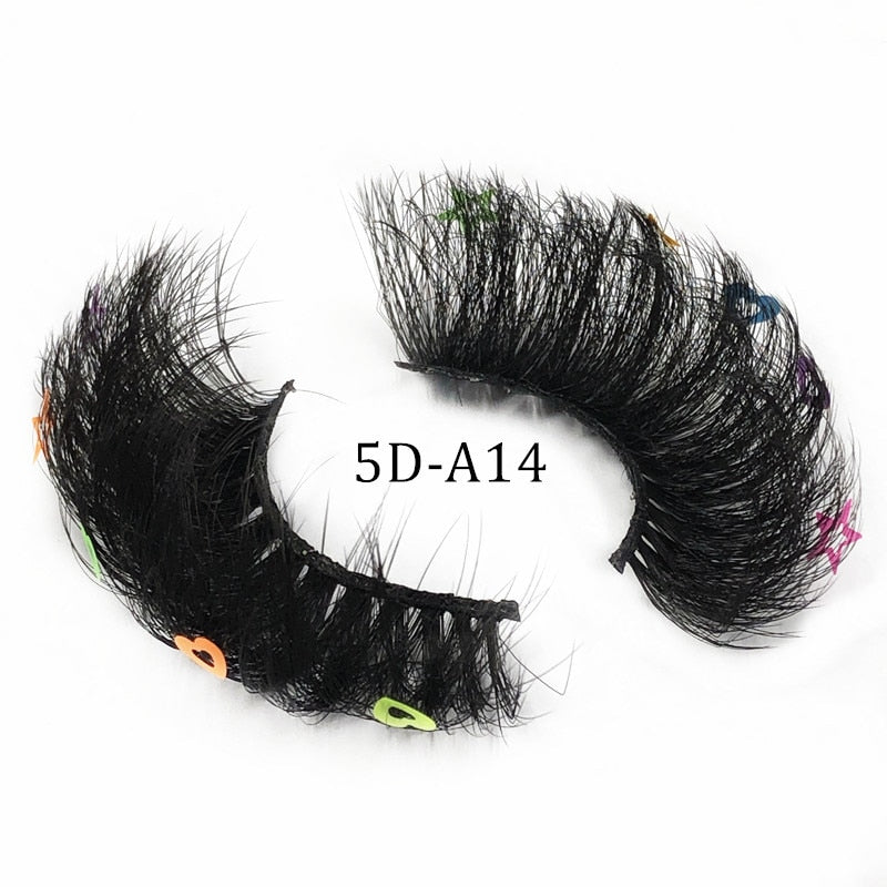 Faux Mink 25mm Lashes With Butterflys On Them Full Strip 14/16/18mm Cosmetics Makeup Charming False Eyelashes Butterfly Lash