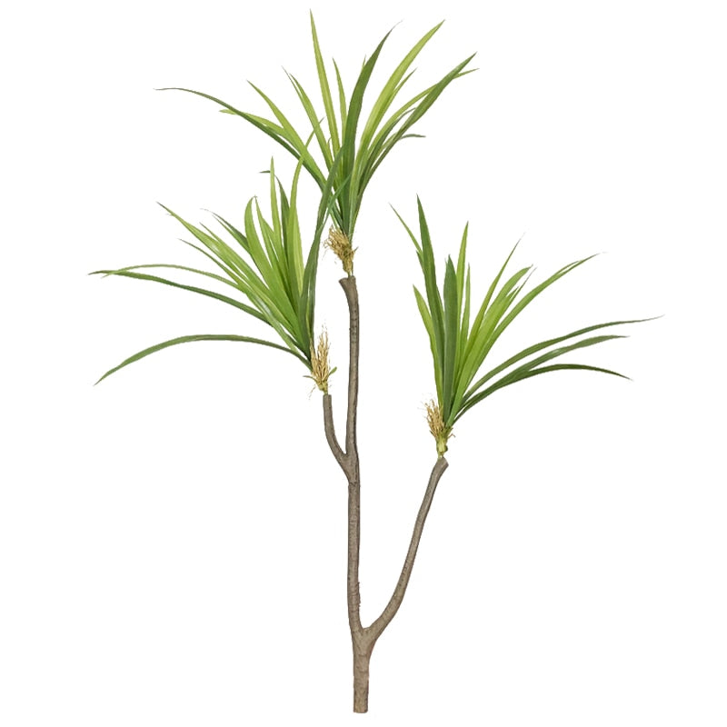 122cm Tropical Tree Large Artificial Ficus Plants Branches Plastic Fake Leafs Green Banyan Tree For Home Garden Room Shop Decor