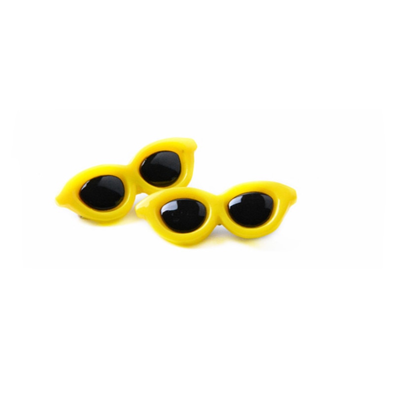 1 pc Pet Lovely Heart Sunglasses Hairpins Pet Dog Bows Hair Clips for Puppy Dogs Cat Yorkie Teddy Pet Hair Decor