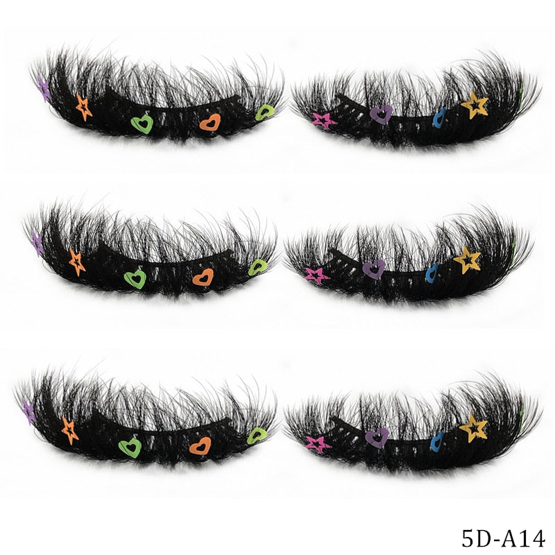 Faux Mink 25mm Lashes With Butterflys On Them Full Strip 14/16/18mm Cosmetics Makeup Charming False Eyelashes Butterfly Lash