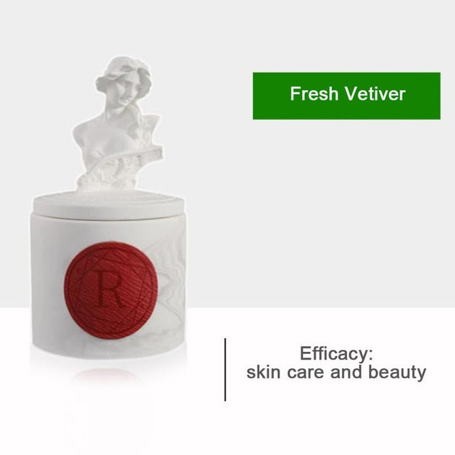 Scented Candle Household Decorative Unique Statue Scented Jar Candle Gift, 12.5 oz