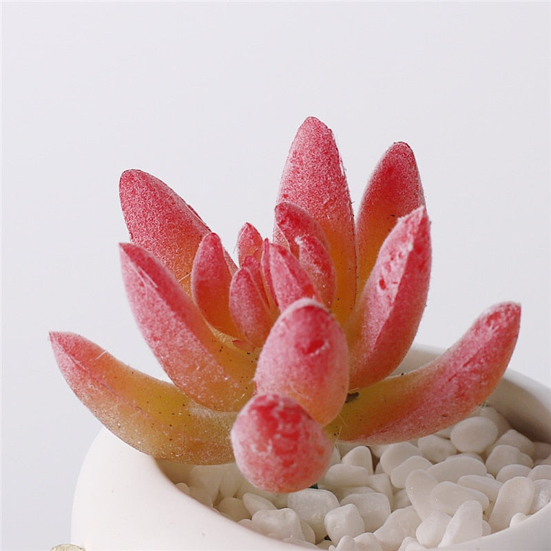 Artificial plants suculentas Fake cactus decoration plantas artificiales home decor Green succulent