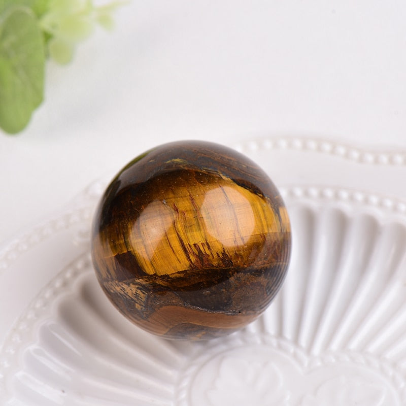 1PC Natural Dream Amethyst Ball Polished Globe Massaging Ball Reiki Healing Stone Home Decoration
