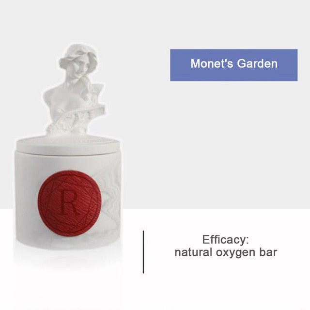 Scented Candle Household Decorative Unique Statue Scented Jar Candle Gift, 12.5 oz