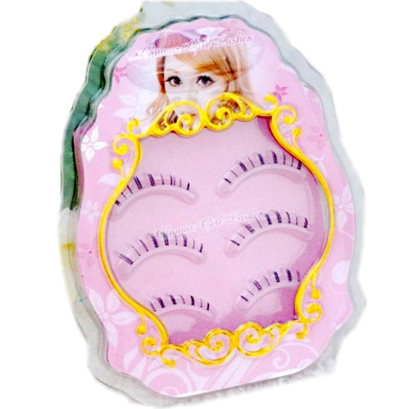 Japanese False Eyelashes Highend Sharpened Lower Eyelashes Devil Eye Makeup Natural Nude Makeup With Realistic Eyelashes