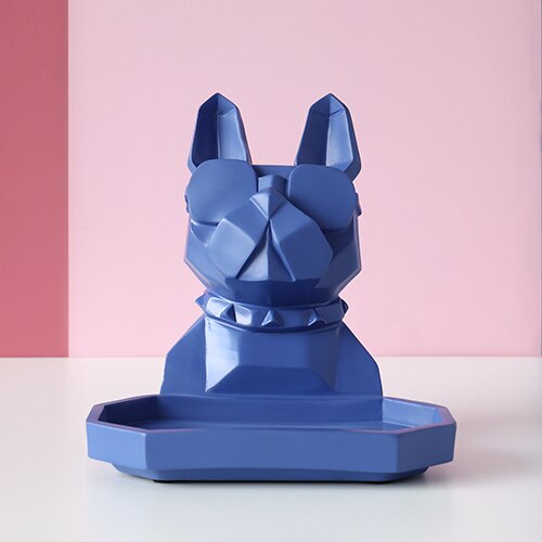 home storage box Dog cat modern figurine Candy Fruit key Desktop home decor storage container Home Office Storage box