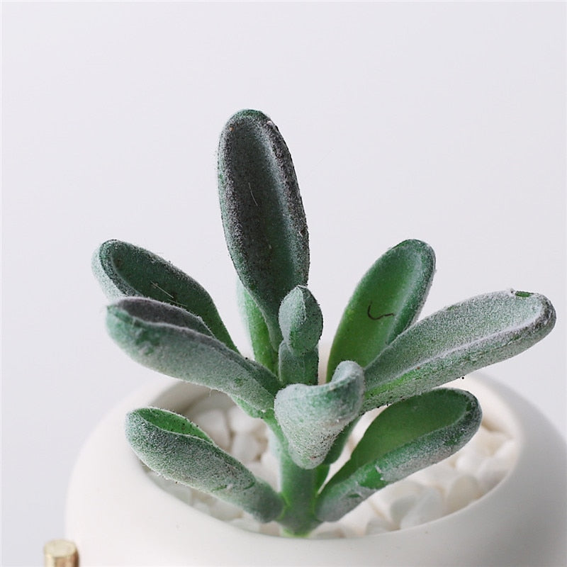 Artificial plants suculentas Fake cactus decoration plantas artificiales home decor Green succulent