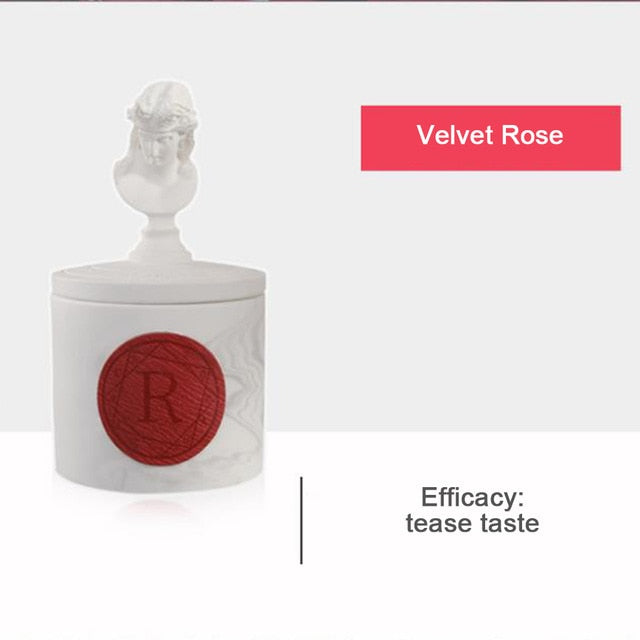 Scented Candle Household Decorative Unique Statue Scented Jar Candle Gift, 12.5 oz