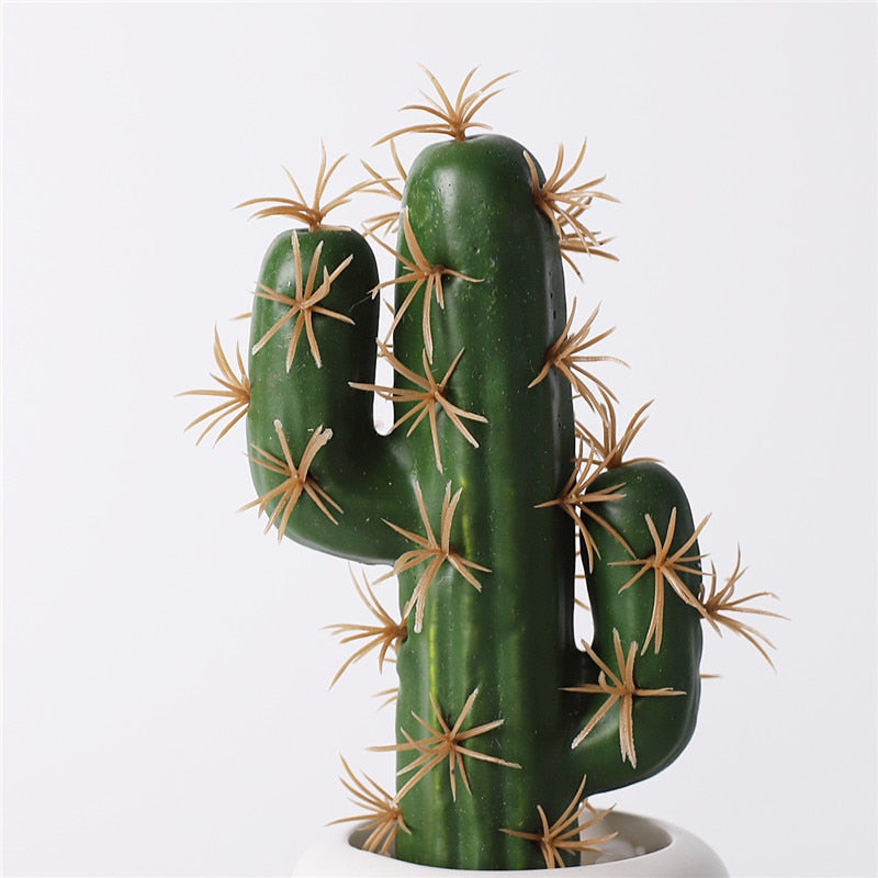Artificial plants suculentas Fake cactus decoration plantas artificiales home decor Green succulent