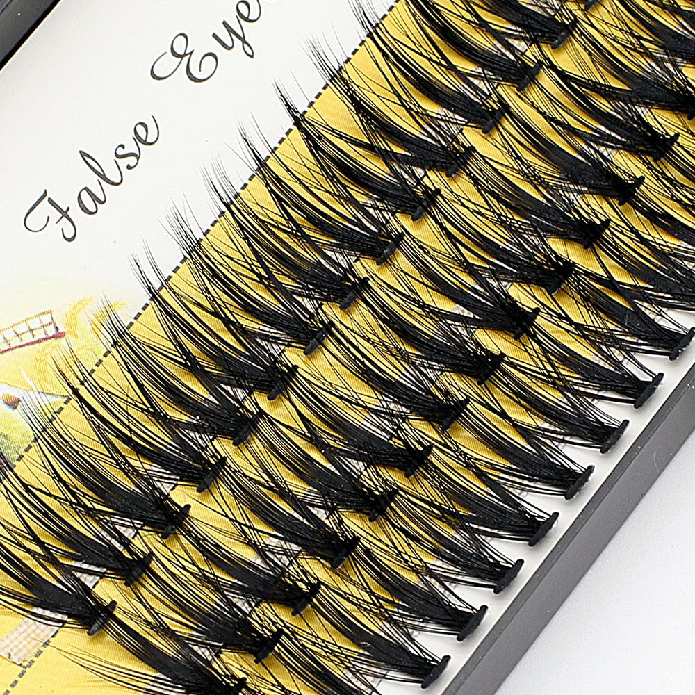 20D/30D Mink Super Cluster Eyelash Extension Natural 3D Volume Faux Individual Lashes