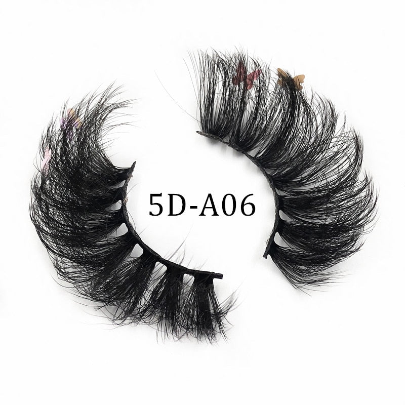 Faux Mink 25mm Lashes With Butterflys On Them Full Strip 14/16/18mm Cosmetics Makeup Charming False Eyelashes Butterfly Lash