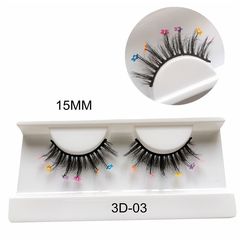 Faux Mink 25mm Lashes With Butterflys On Them Full Strip 14/16/18mm Cosmetics Makeup Charming False Eyelashes Butterfly Lash