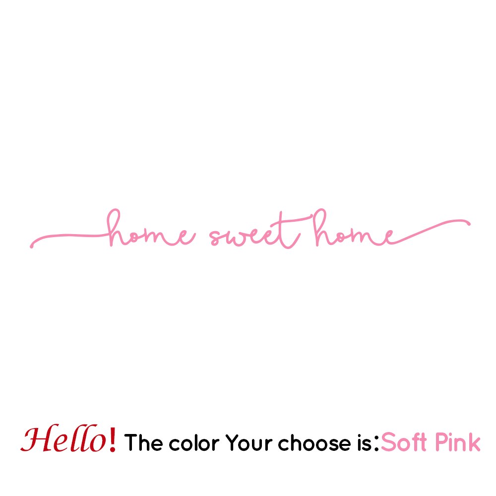 home sweet home Phrase Art Vinyl Wall Sticker For house decoration Wall Decals Bedroom Wall Decor Sticker Mural Wallpaper