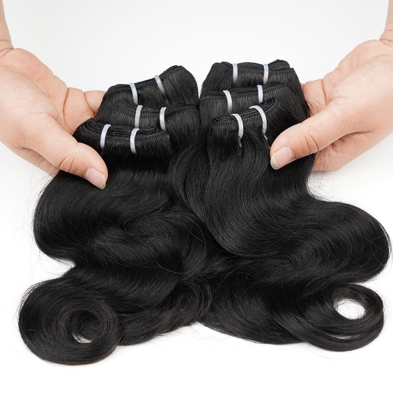 6 Pcs/Lot Brazilian Body Wave 190g/Lot Hair Bundles Curl Hair Extension 1B/27/613/99J Ombre Hair Bundles 100% Human Hair Weaves