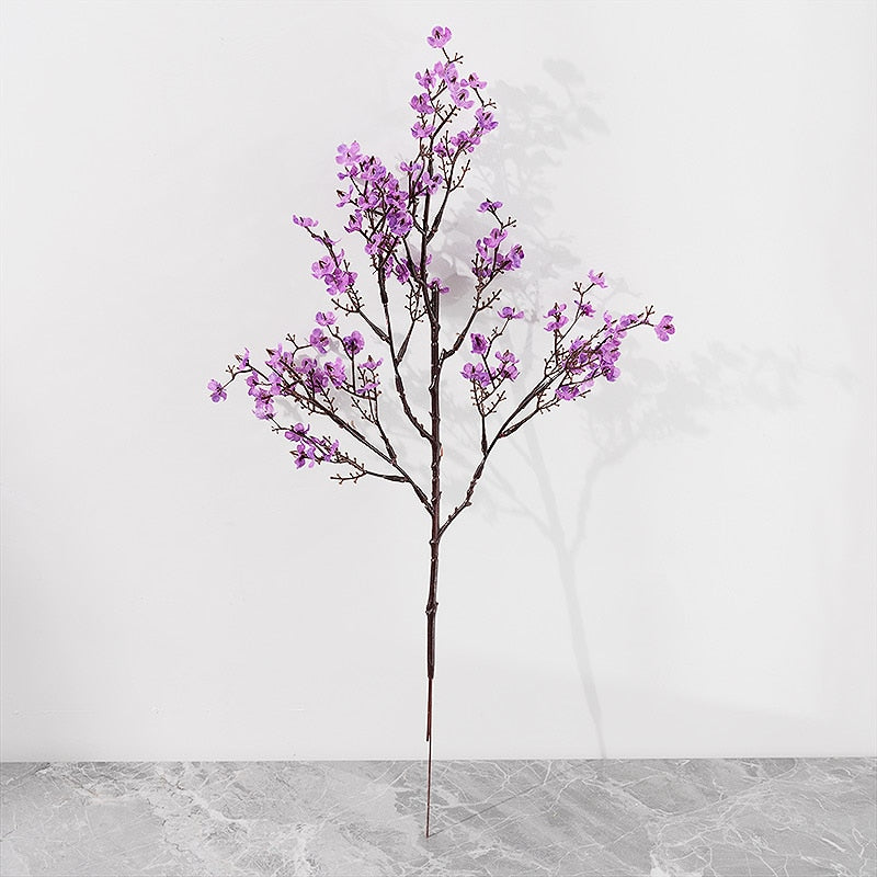 Gypsophila Artificial Flowers White Branch Babies Breath Fake Flowers Long Bouquet Home Wedding Decoration