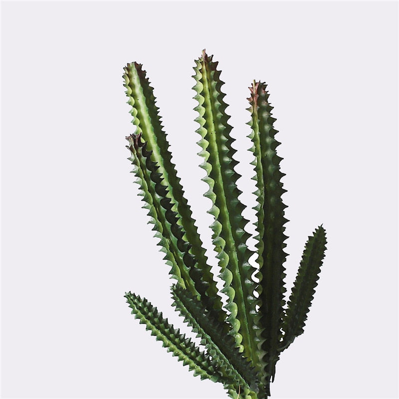 Artificial plants suculentas Fake cactus decoration plantas artificiales home decor Green succulent