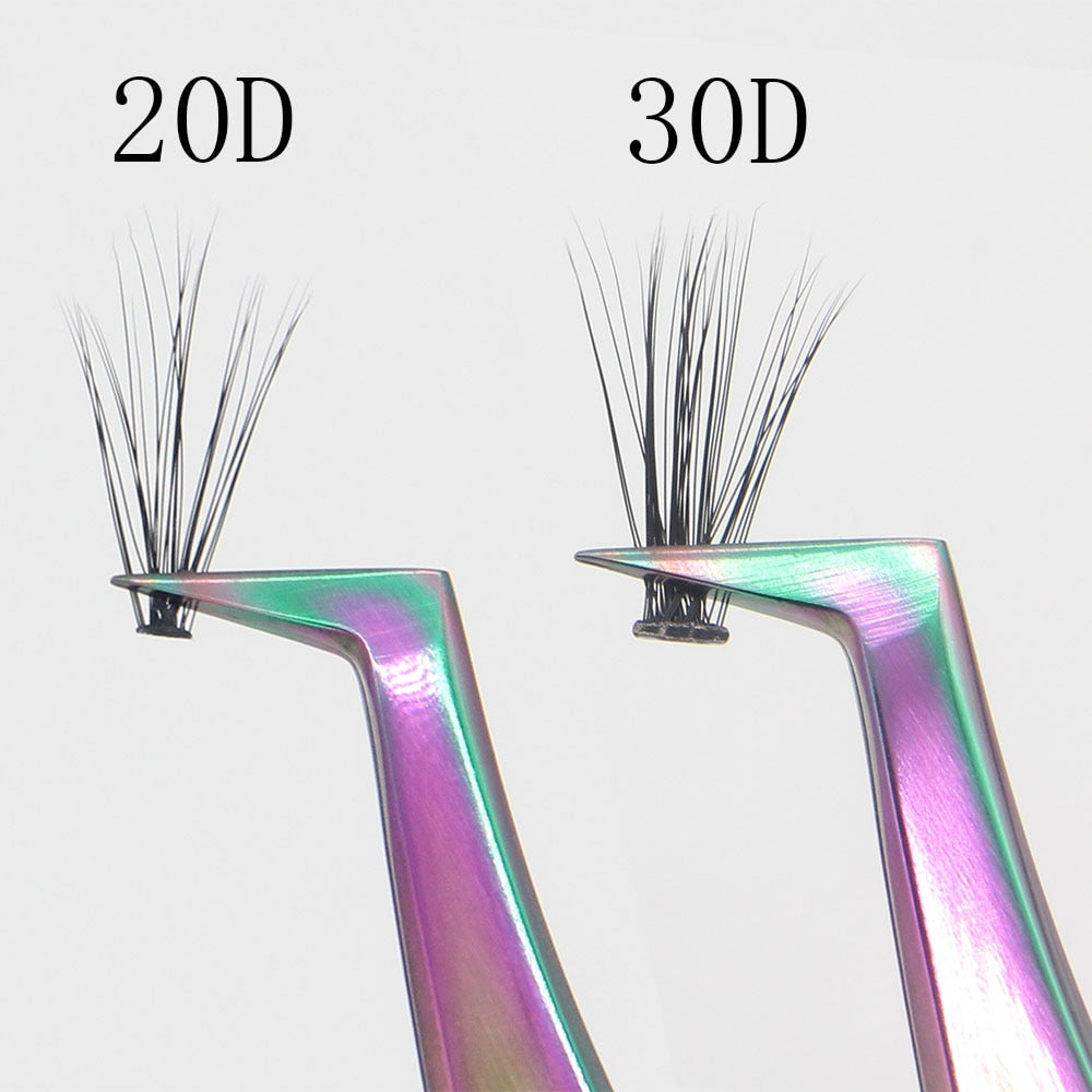 20D/30D Mink Super Cluster Eyelash Extension Natural 3D Volume Faux Individual Lashes