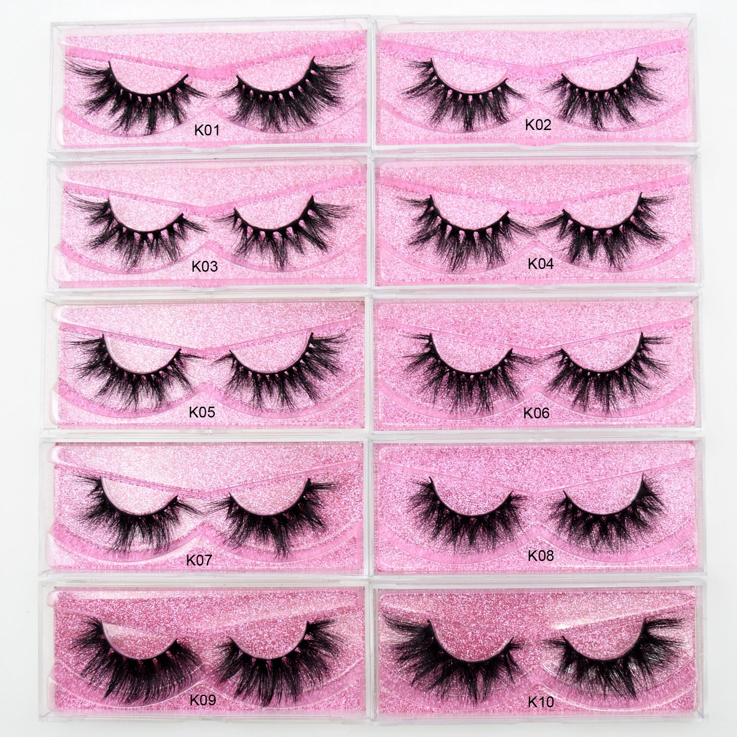 3D Mink Lashes natural handmade volume soft long eyelash extension