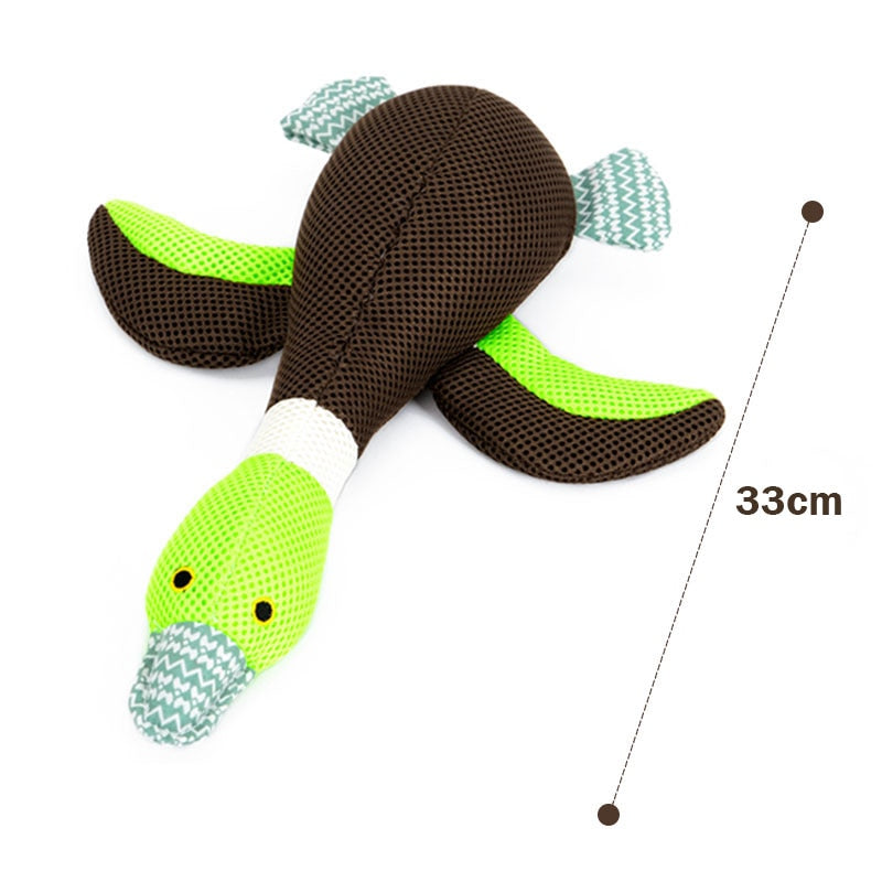 Pet Dog Sound Toys Solid Resistance To Bite Playable Blue Gray Brown Funny Pet Toy