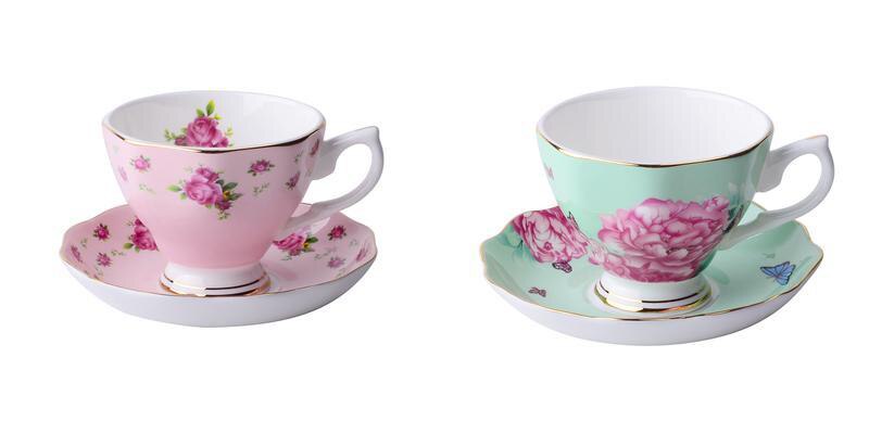 180ML fine bone coffee cup and saucer and spoon, funny fashion design, zakka tazas cafe espresso cup, european coffee mug