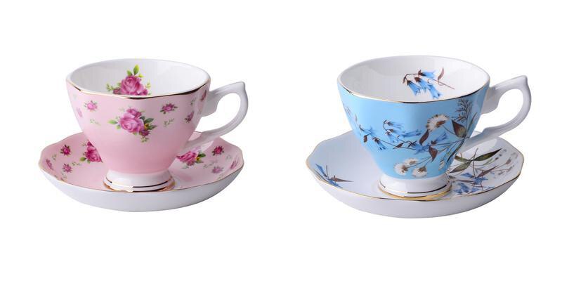 180ML fine bone coffee cup and saucer and spoon, funny fashion design, zakka tazas cafe espresso cup, european coffee mug