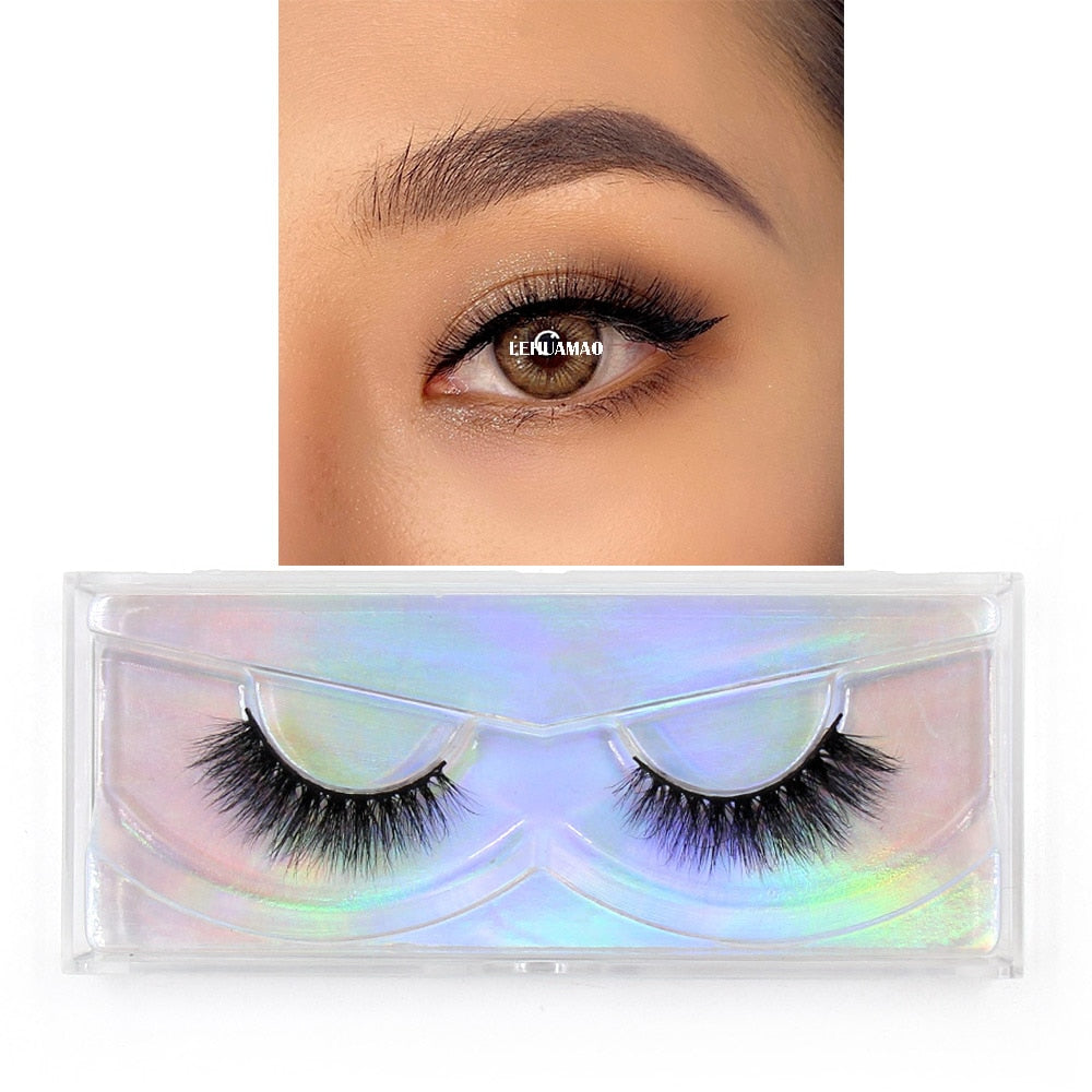 Mink eyelashes Soft fake lashes Mink Lashes extension Handmade Reusable Eyelashes