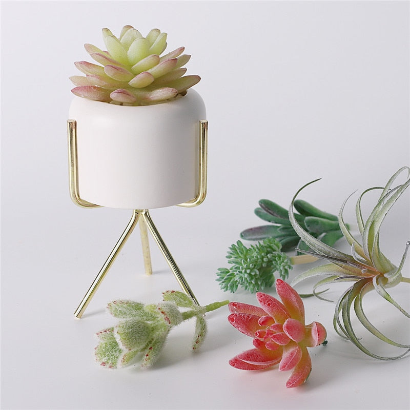 Artificial plants suculentas Fake cactus decoration plantas artificiales home decor Green succulent